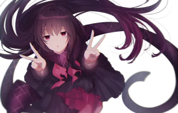 Девушка, Взгляд, Ленты, Fate / Grand Order, Судьба великая кампания