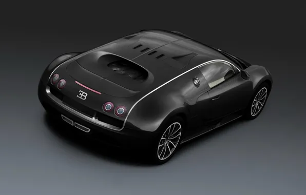 Картинка car, машина, авто, черный, Shanghai, sport, суперспорт, Bugatti Veyron