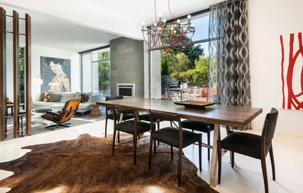Дизайн, стиль, интерьер, Melbourne, гостиная, Australia, столовая, Мельбурн