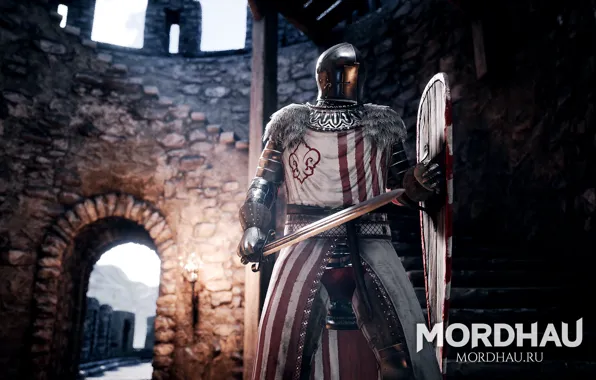Воин, средневековье, Mordhau, средневековый экшен, многопользовательский средневековый экшен, воин средневековья