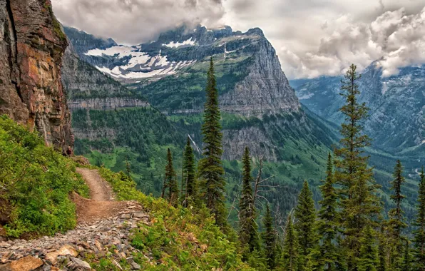 Картинка пейзаж, горы, природа, красота