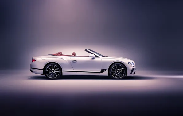 Bentley, Continental GT, вид сбоку, Convertible, 2019