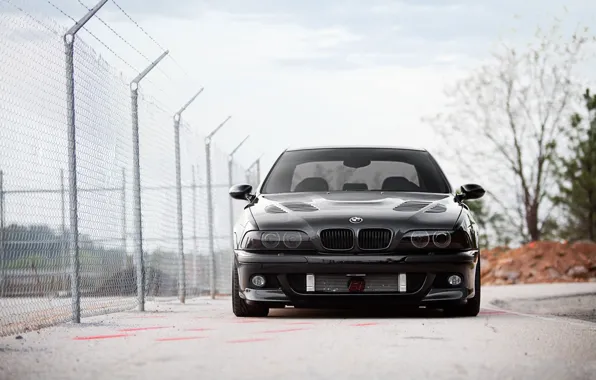 Картинка BMW, Black, E39, Toning, M5