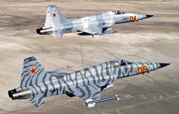 Картинка полет, истребитель, многоцелевой, «Фридом Файтер», «Тайгер» II, Нортроп F-5