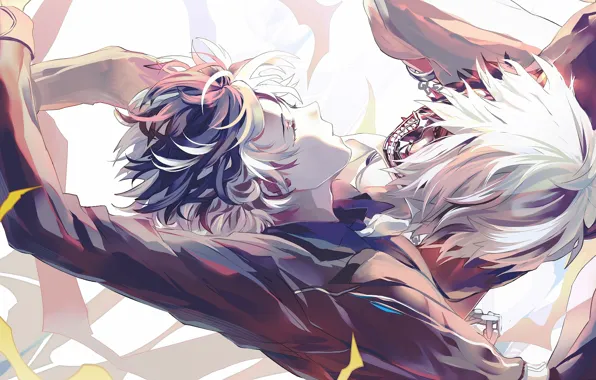 Аниме, парни, гуль, Tokyo Ghoul, Токийский гуль, Канеки Кен