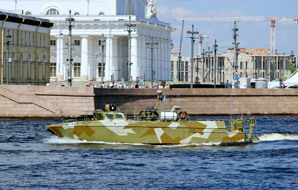 Катер, камуфляж, специальный