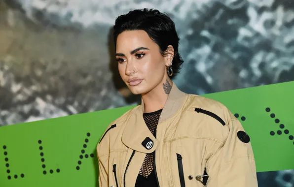 Взгляд, стиль, макияж, актриса, певица, Деми Ловато, Demi Lovato