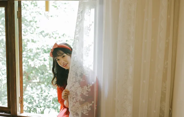 Beautiful, Asian, Model, Glass, Smile, Woman, Cute, Pretty