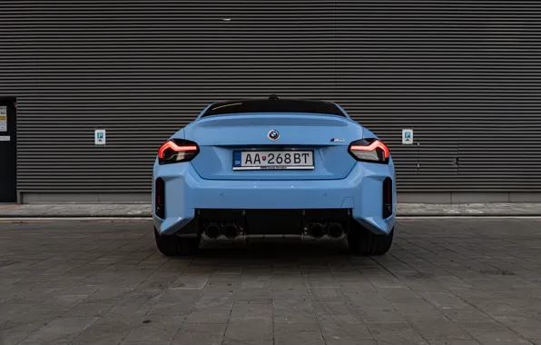 BMW, rear, M2, taillights, G87, 🤢, BMW M2 AT