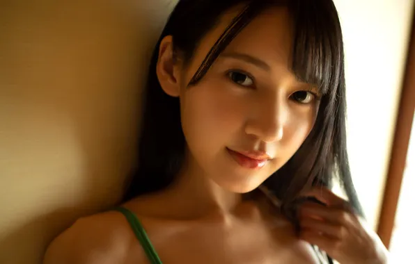 Beautiful, Asian, Model, Smile, Woman, Pretty, Japanese, Red Dress
