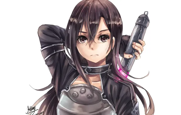 Взгляд, парень, Sword Art Online, Kirito, сао