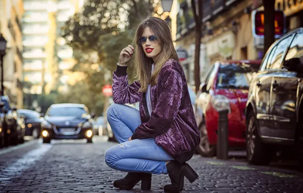 Взгляд, девушка, улица, Berta Escudero