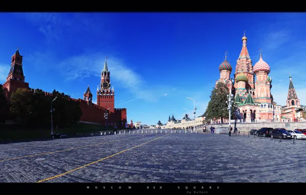 Картинка Красная площадь, City, Russia, city wallpapers, Moscow, Россия, вид, Москва