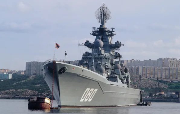 Картинка атомный, Тяжёлый, ракетный крейсер, «Адмирал Нахимов»