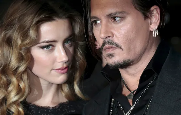 Johnny Depp, Amber Heard, Эмбер Хёрд Депп, супруги