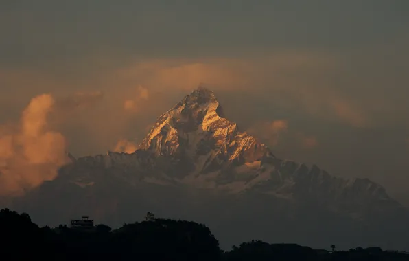 Горы, гора, Гималаи, Непал, горный массив Аннапурна, «Рыбий хвост», Jimmy Walsh Photography, Мачапучаре