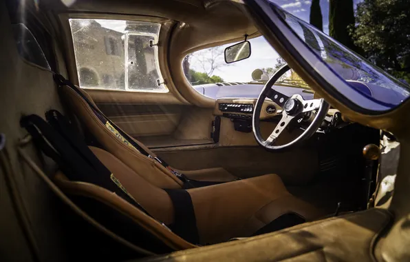 Интерьер, Porsche, гоночный автомобиль, 1974, единственный экземпляр, Road Car, Porsche 917, the only instance