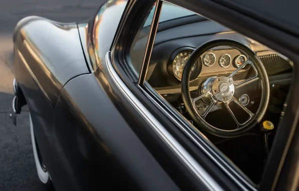 Ретро, руль, 1953, классика, Chevy