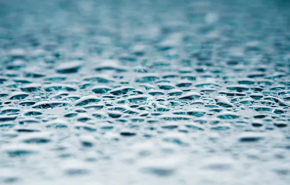 Картинка вода, капли, фон, дождь