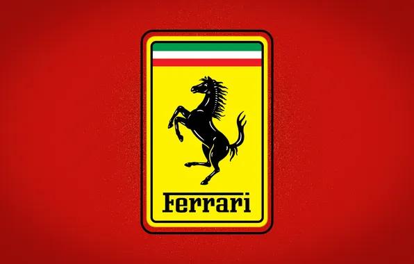 Красный, фон, логотип