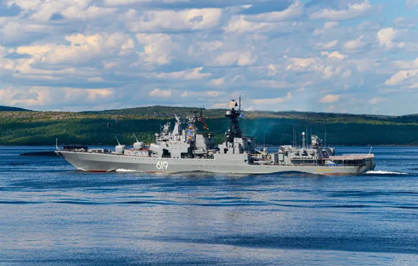 Корабль, большой, противолодочный, Североморск