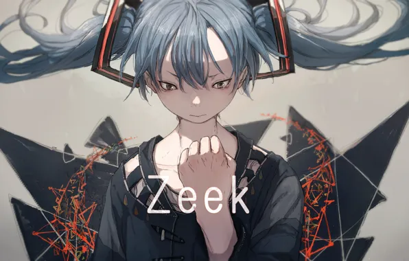 Портрет, Hatsune Miku, Vocaloid, Вокалоид, Хатсуне Мику, yuu-rin