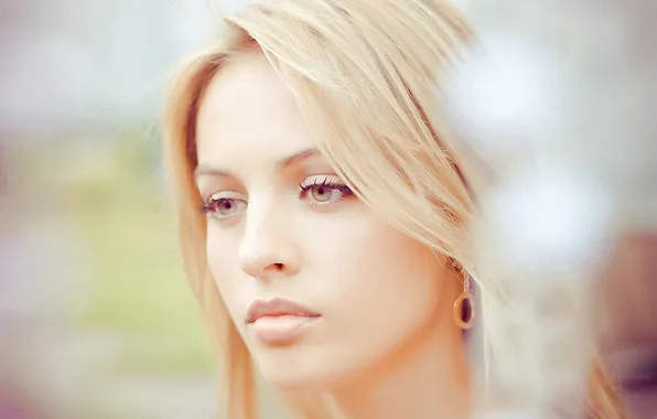 Картинка глаза, блондинка, красавица, Янина Студилина