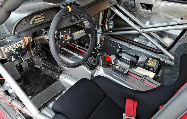 Салон, Alfa Romeo, Руль, DTM, 1993, Sports car, Кокпит, Alfa Romeo 155 V6 TI DTM
