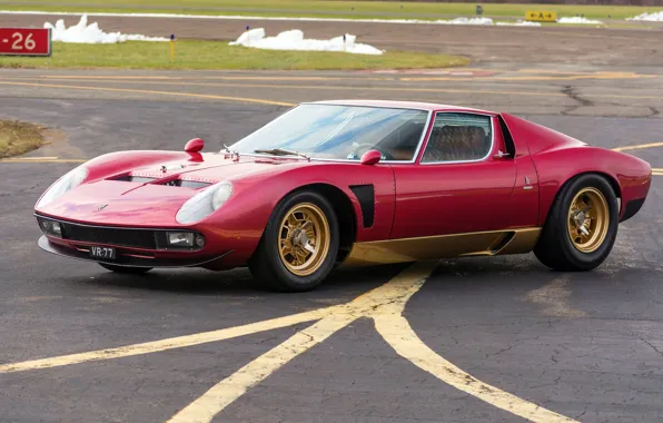 Авто, Lamborghini, Машина, Классика, 1971, Автомобиль, Supercar, Lamborghini Miura