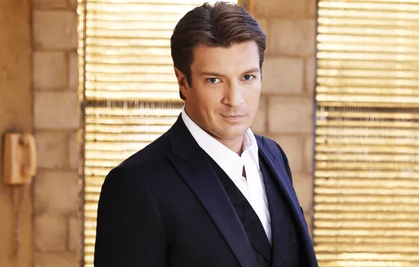 Nathan Fillion, фотосессия, Castle, Касл, Натан Филлион