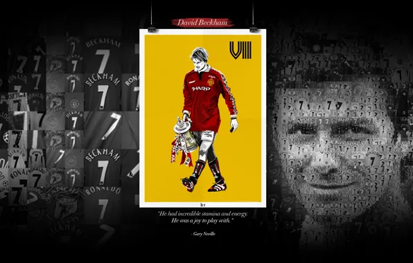 Wallpaper, sport, David Beckham, football, Manchester United, player