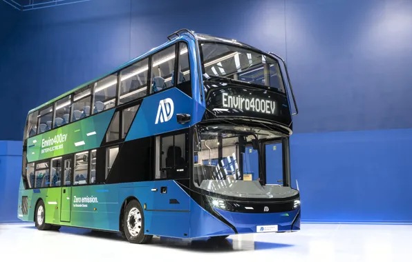 Картинка автобус, экстерьер, 2023, Alexander Dennis, Enviro400EV, пассажирский транспорт, Alexander Dennis Enviro400EV Demonstrator, Demonstrator