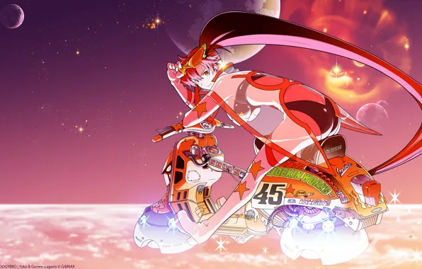 Космос, space, йоко, yoko, lagann, gurren, гуррен, лаганн