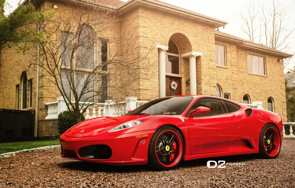 Картинка машина, авто, красная, auto, Ferrari 360 XL3