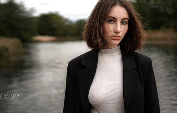 Взгляд, брюнетка, Алина, Сергей Шишлов