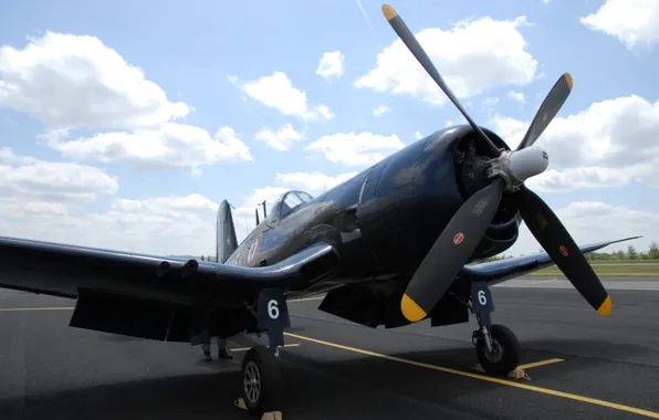 Авиация, Corsair, палубный истребитель