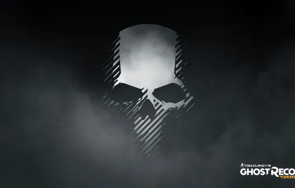 Skull, logo, tom clancy's ghost recon
