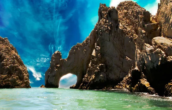 Картинка sea, landscape, rocks