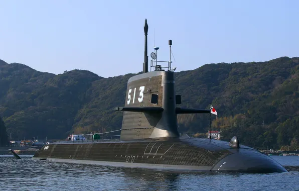 Япония, подводная лодка, JS Taigei, SS-513