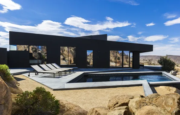 Desert, nature, water, sand, pool.