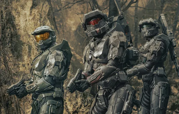 Оружие, солдаты, Halo, броня, сериал, сериал 2022