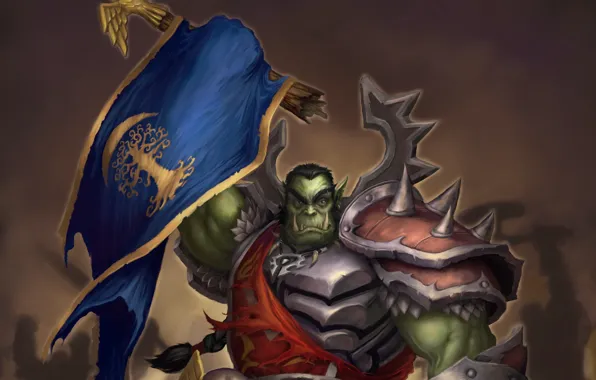 Победа, воин, орк, wow, world of warcraft, warrior, ork, Орда