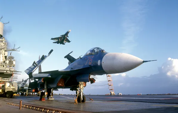 Истребитель, Су-27, палубный