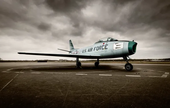 Авиация, самолёт, F-86 Sabre