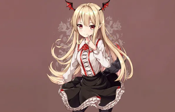 Girl, long hair, dress, anime, beautiful, red eyes, pretty, attractive