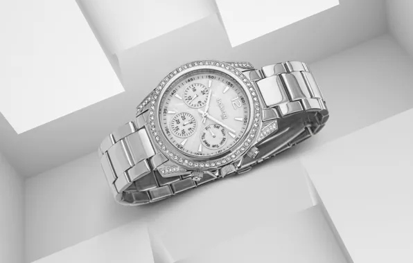 Картинка metal, white, watch, Balezza MRS