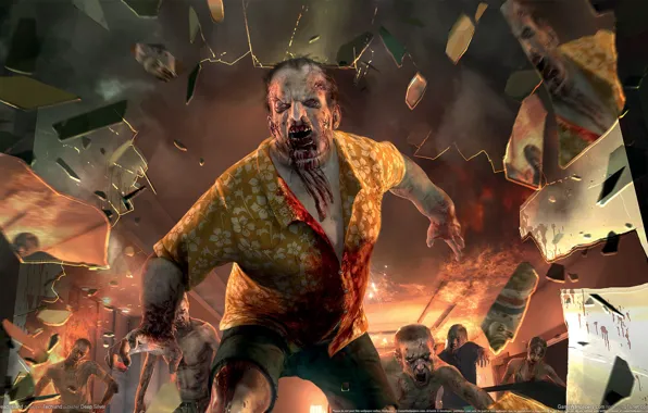 Zombie, Dead Island, video game, attack