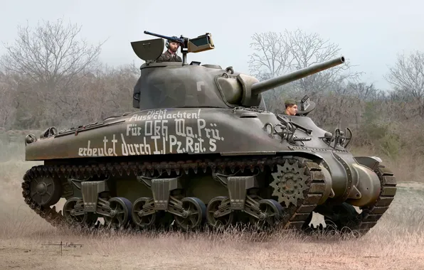 США, Танк, Средний танк, Танкисты, Бронетехника, М4 Sherman