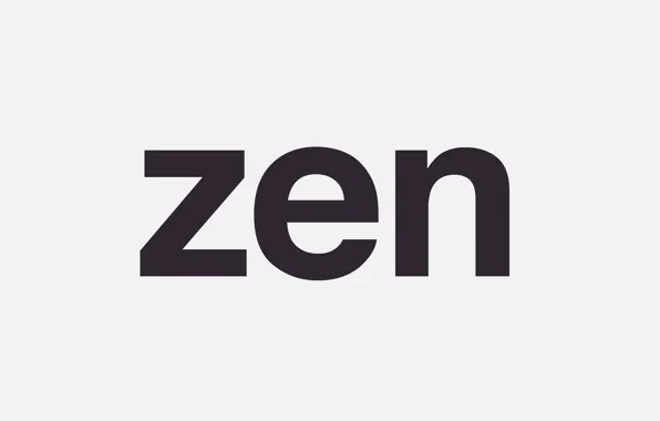 Буквы, надпись, Zen, Цзен
