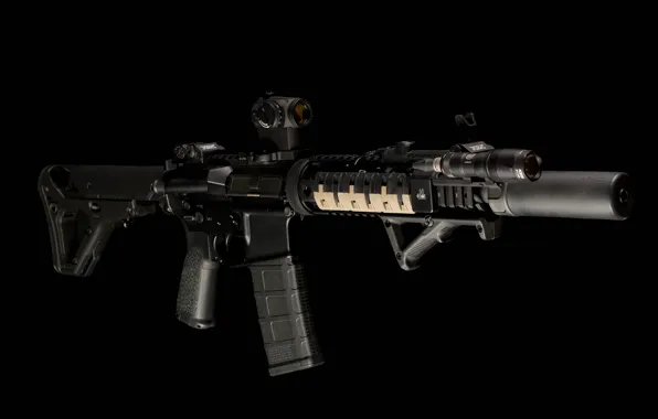 Картинка винтовка, штурмовая, assault rifle, AR-15